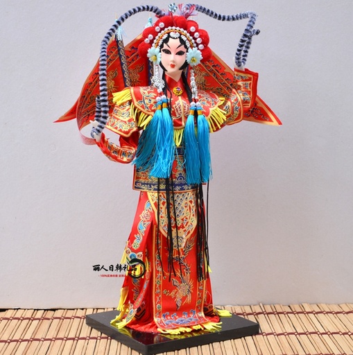 [B5CN-G22-13] G22-13 穆桂英红 13*13*30CM