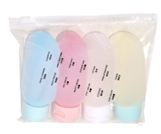[B3CN-G36-2] G36-2 分装瓶 拉链袋装-4PCS软管瓶60ml