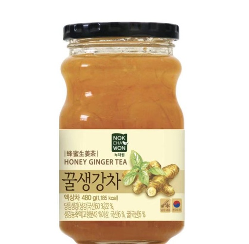 [A5KR-NCW02] 韩国 绿茶园 蜂蜜生姜茶 480G