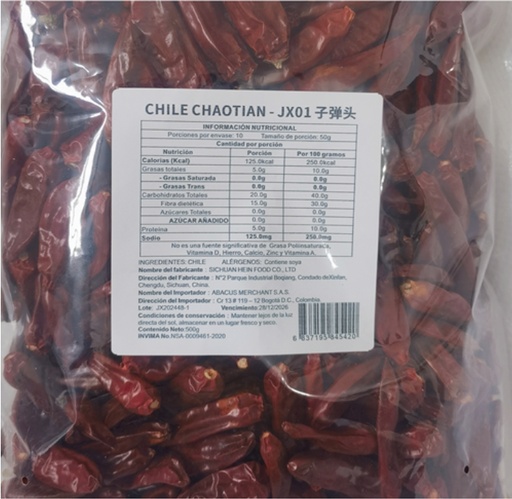 [A4CN-JX01] JX CHILE CHAOTIAN 500G