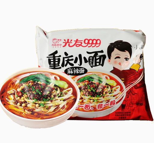 [A7CN-GY05] 光友 重庆小面袋装麻辣面 105G