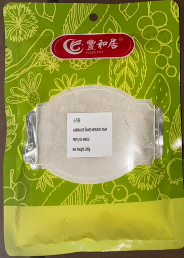[A3CN-FHJ11] FHJ HARINA DE ÑAME MORADO PARA
PAPEL DE ARROZ 200G