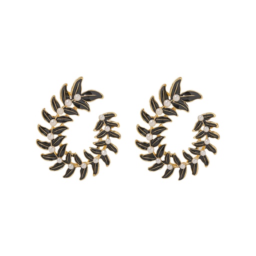 [BIS058] ARETES AMATISTA NEGROS