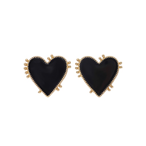 [BIS079] ARETES ENCANTO DE AMOR NEGRO