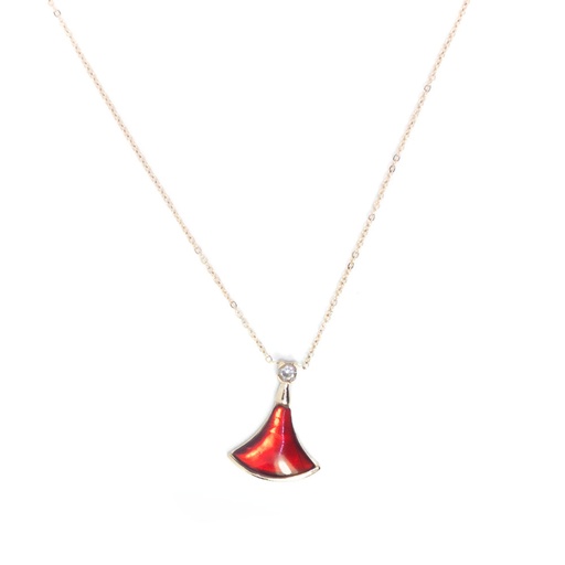 [BIS036] COLLAR PRINCESA ROJA