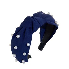 [MPE101] DIADEMA PERLAS AZULES