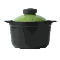 [B1CN-KNT13] KNT - OLLA CERÁMICA TAPA VERDE 3L