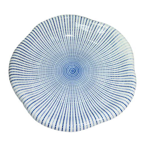 [B02JS19139] NIPON - PLATO PENTAGONO ESTILO CLÁSICO 8"