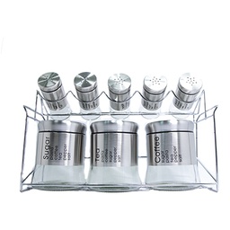 [B01JS19033] SET DE 5 CONDIMENTADOR + 3 DISPENSADOR