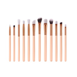 [MBRO16] SET DE BROCHAS GOLD STYLE BEIGE X12