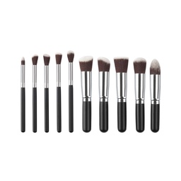 [MBRO5] SET DE BROCHAS ULTRA SOFT X 10 PLATA