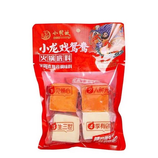 [A4CN-XLK4] 火锅底料-鸳鸯四粒装 大包装 320克