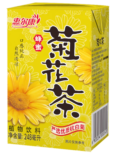 [A5CN-HEK3] 惠尔康 菊花茶 盒装 248ML