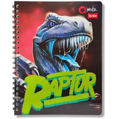 [BLATT-975] BOUND NOTEBOOK - DINOSAUR - HORIZONTAL