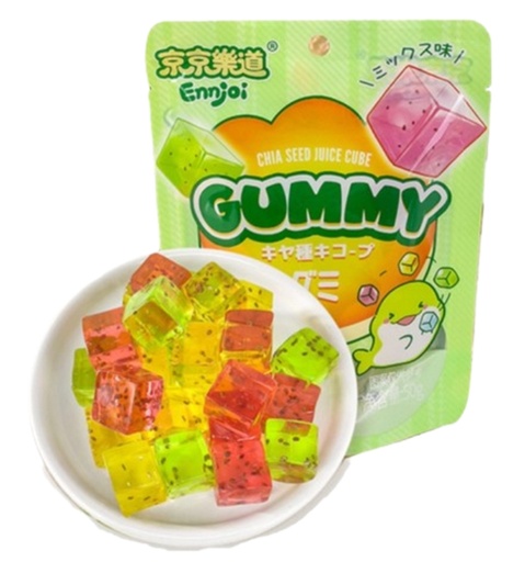[A2CN-JJLD20] JJLD CARAMELO CON SEMILLAS DE CHIA: GUMMY SEMILLAS DE CHIA 50G