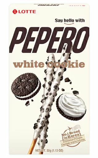 [A2KR-PPR01] PEPERO COOKIE BAR WITH WHITE CHOCOLATE 37G