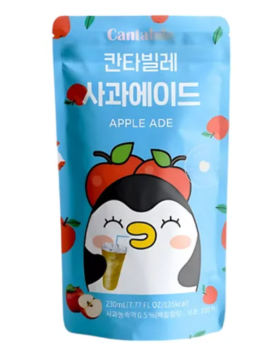 [A5KR-CTB02] 韩国 坎特比莱 苹果味饮料 230ML