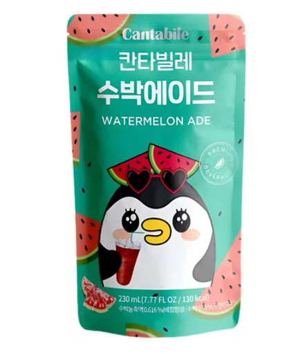 [A5KR-CTB06] CANTABILE BEBIDA SABOR A SANDÍA 230ML