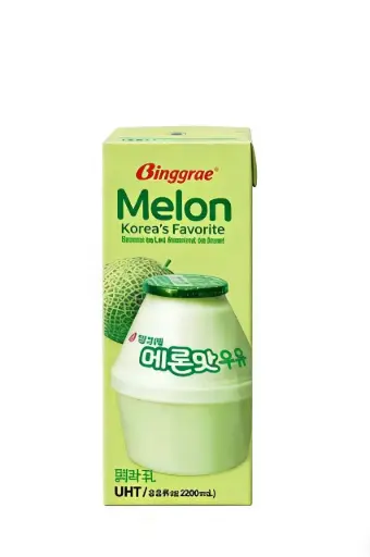 [A5KR-BGR03] 韩国 宾格瑞 哈密瓜牛奶 200ML
