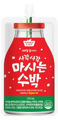 [A5KR-SKK03] 韩国 SAKAK SAKAK 西瓜味饮料 150ml