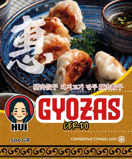 [HUI-PAST20] HUI - GYOZA DE CERDO 500G